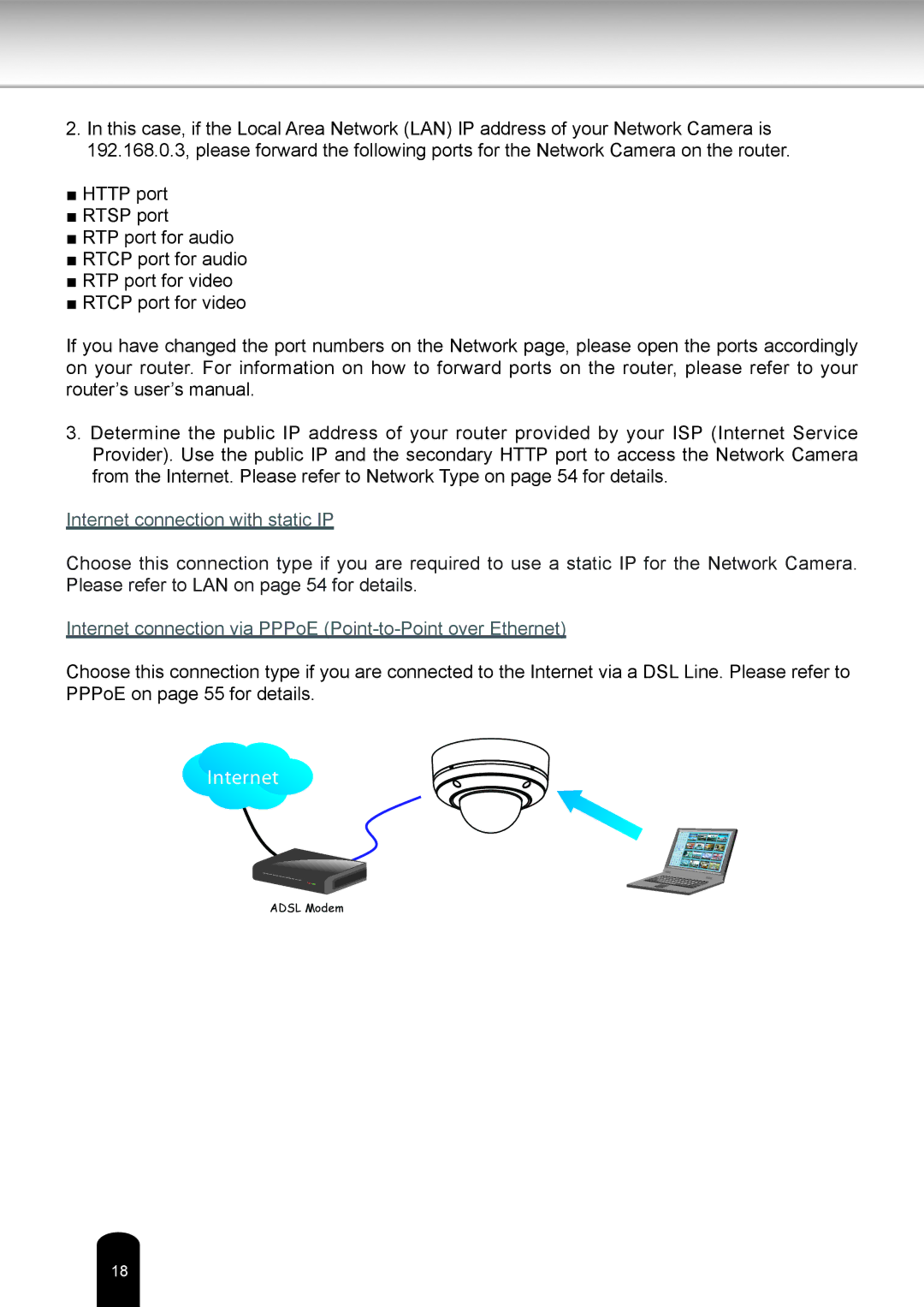 Toshiba IK-WR14A user manual Internet 