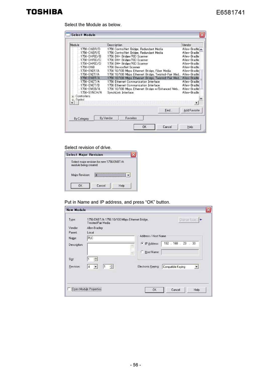 Toshiba IPE002Z instruction manual E6581741 