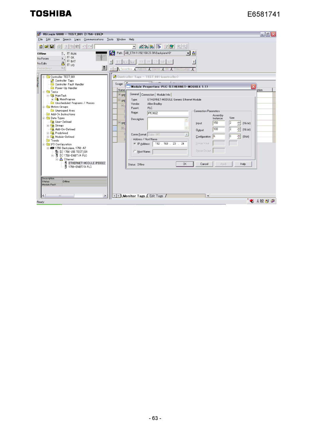 Toshiba IPE002Z instruction manual E6581741 