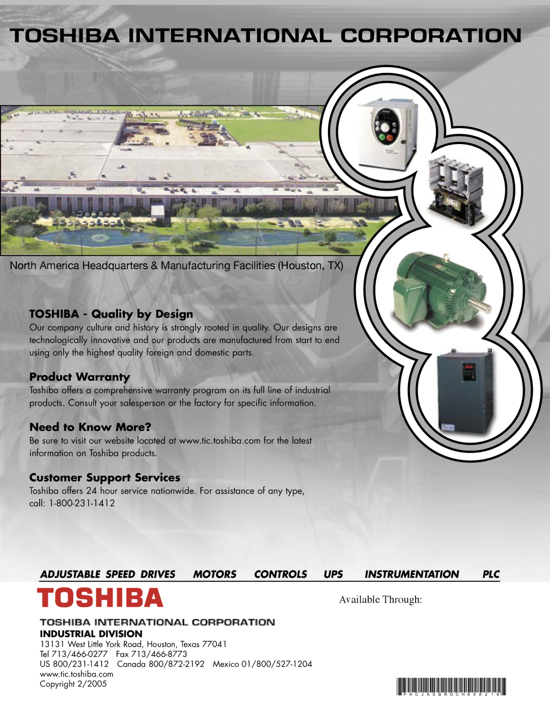 Toshiba JK Series manual PacjKSBROCH050218 