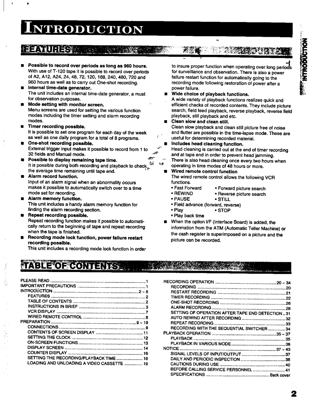 Toshiba KV-6200A manual 