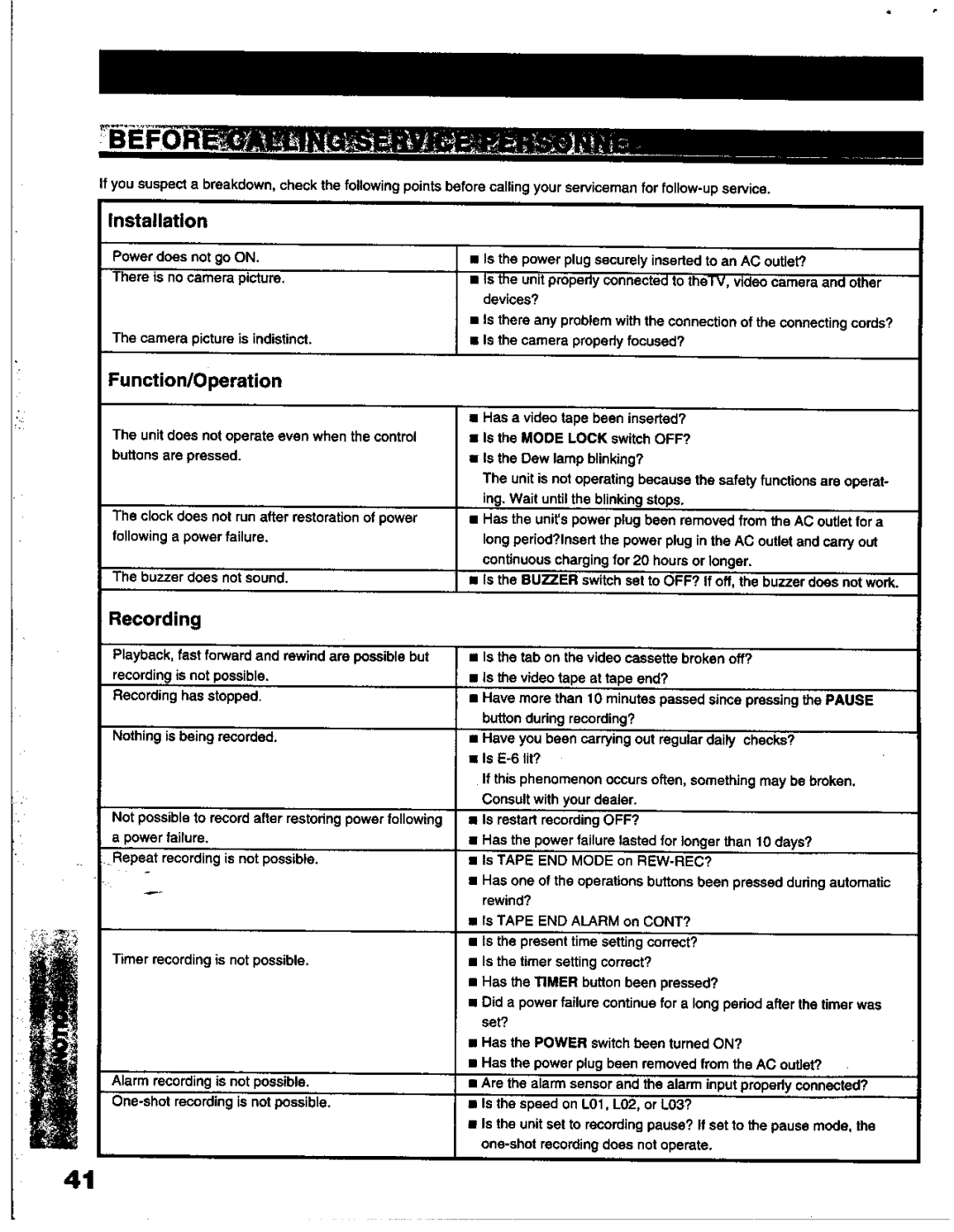 Toshiba KV-6200A manual 