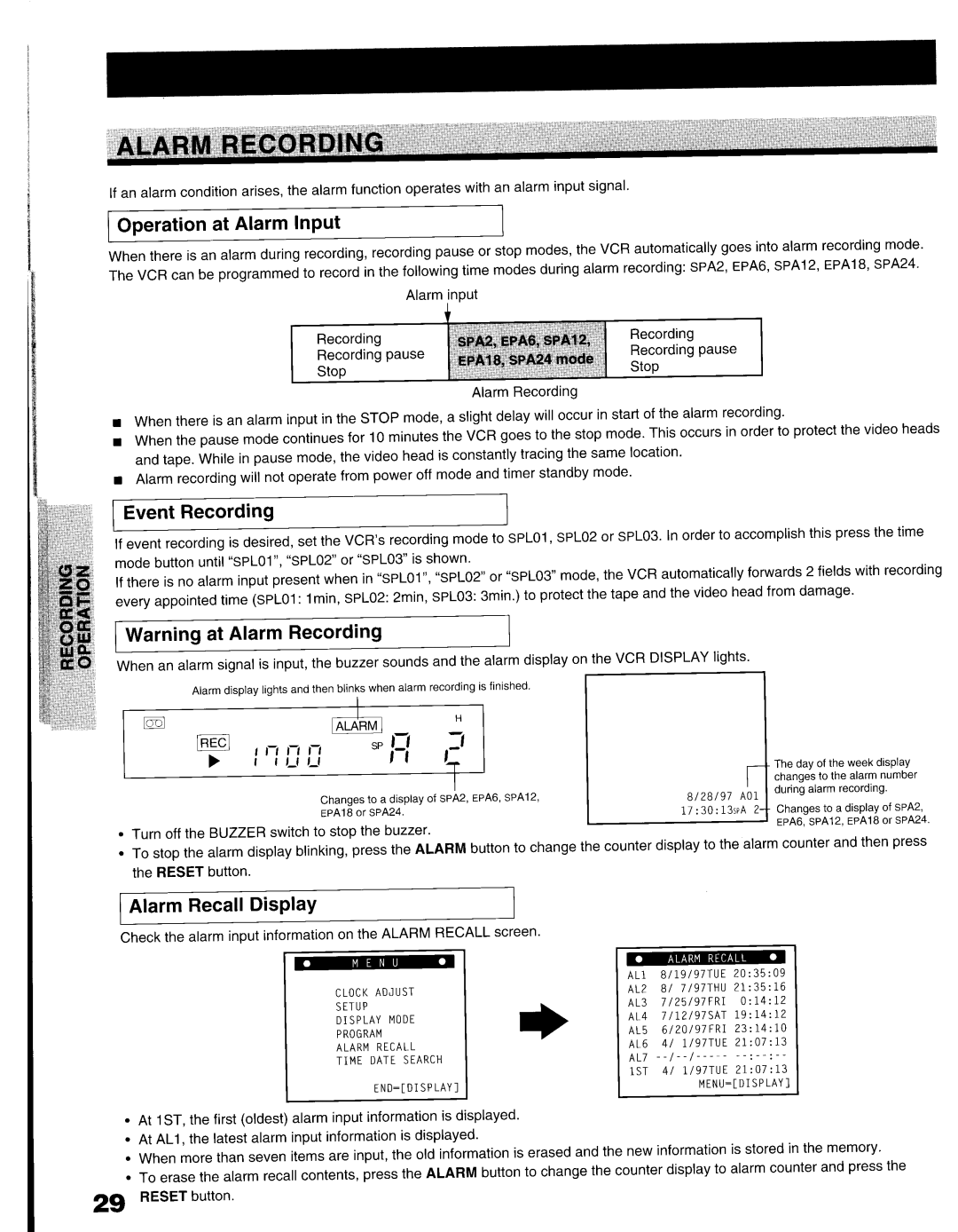 Toshiba KV-9096A manual 