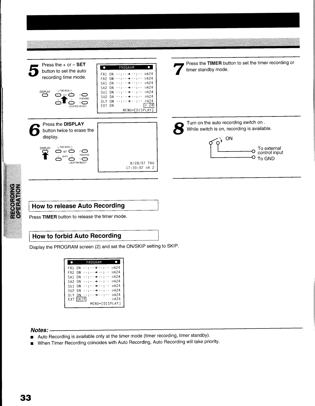 Toshiba KV-9096A manual 