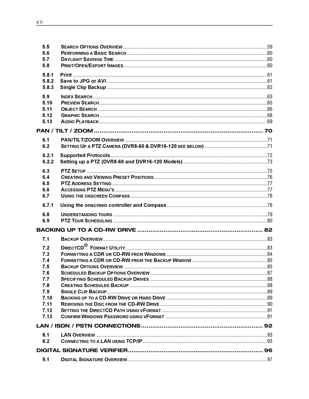 Toshiba KV-DVR manual LAN / Isdn / Pstn Connections 