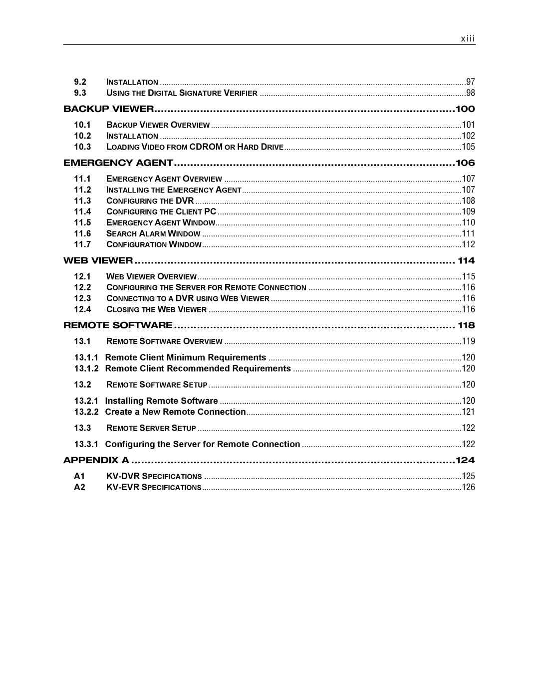 Toshiba KV-DVR manual Appendix a 