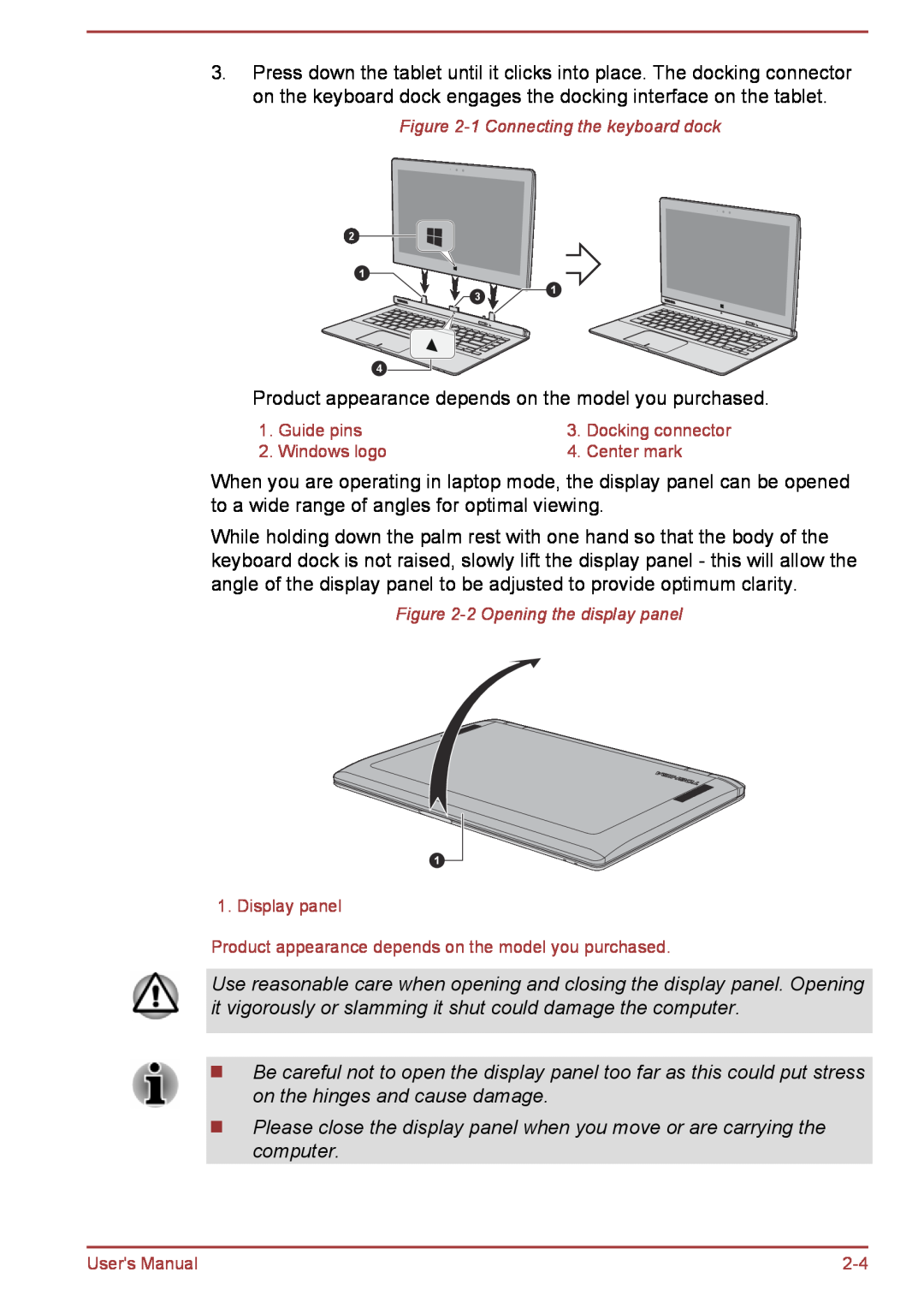 Toshiba L30W-B, L35W-B user manual Product appearance depends on the model you purchased 