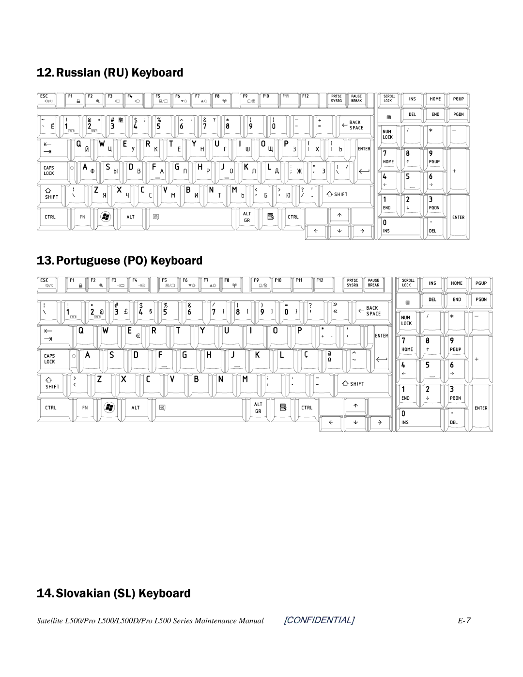 Toshiba L500D manual 