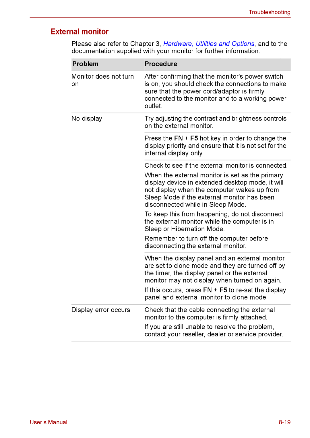 Toshiba Pro L670D, L675D user manual Sure that the power cord/adaptor is firmly 