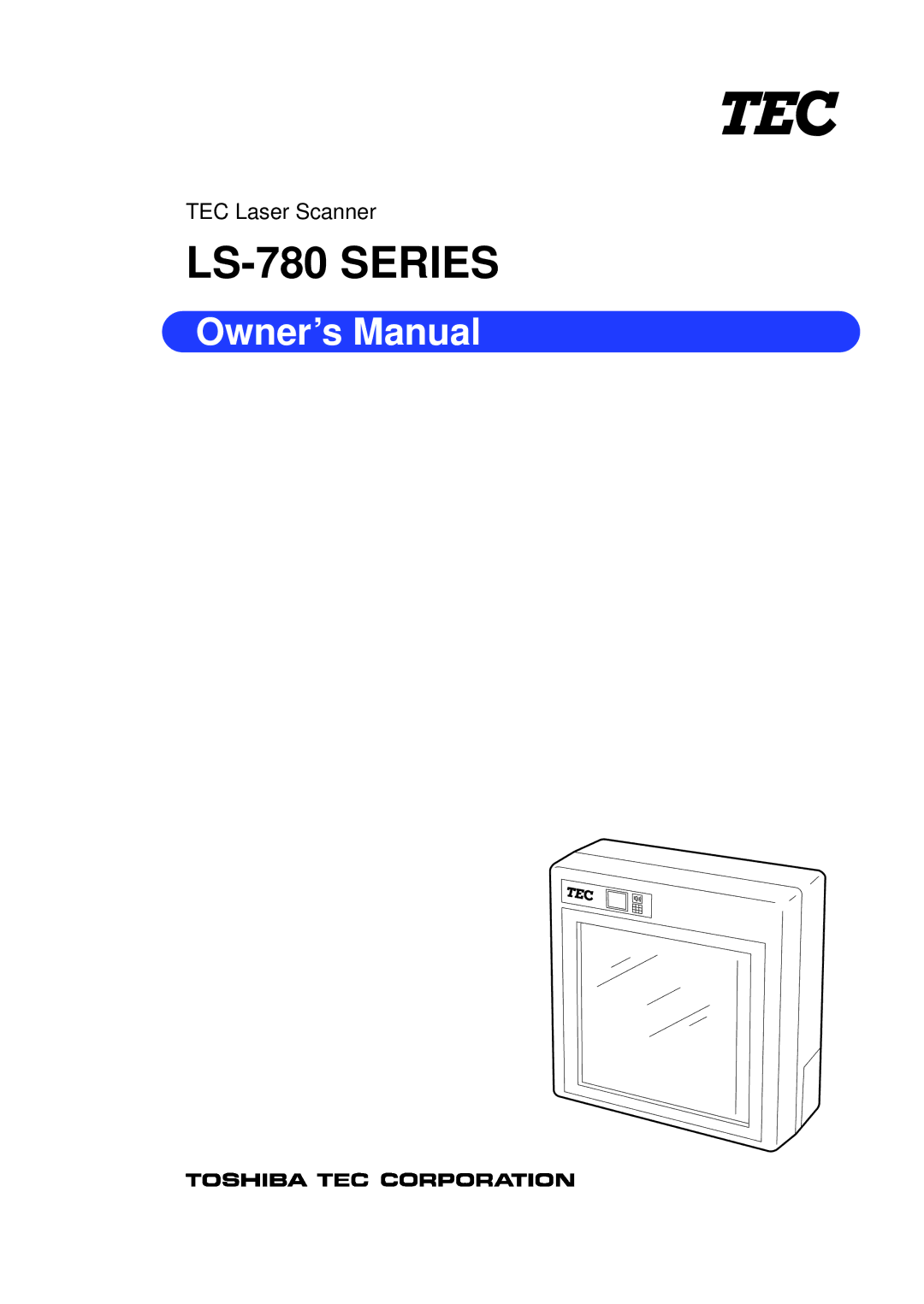 Toshiba LS-780 SERIES, EO1-19036M owner manual LS-780 Series 