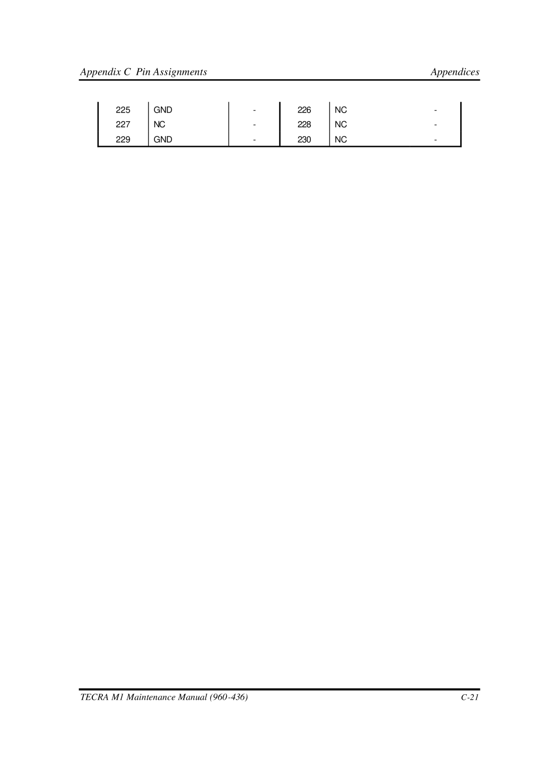 Toshiba M1 manual 225 227 229 