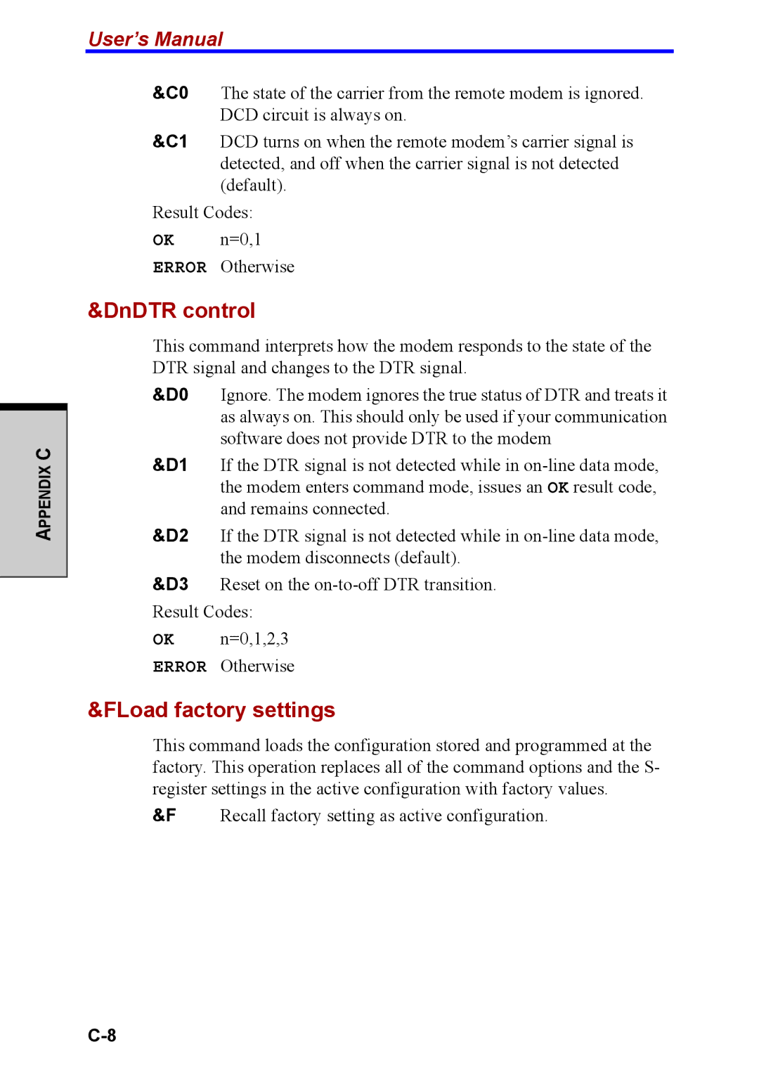 Toshiba M40 user manual DnDTR control, FLoad factory settings 