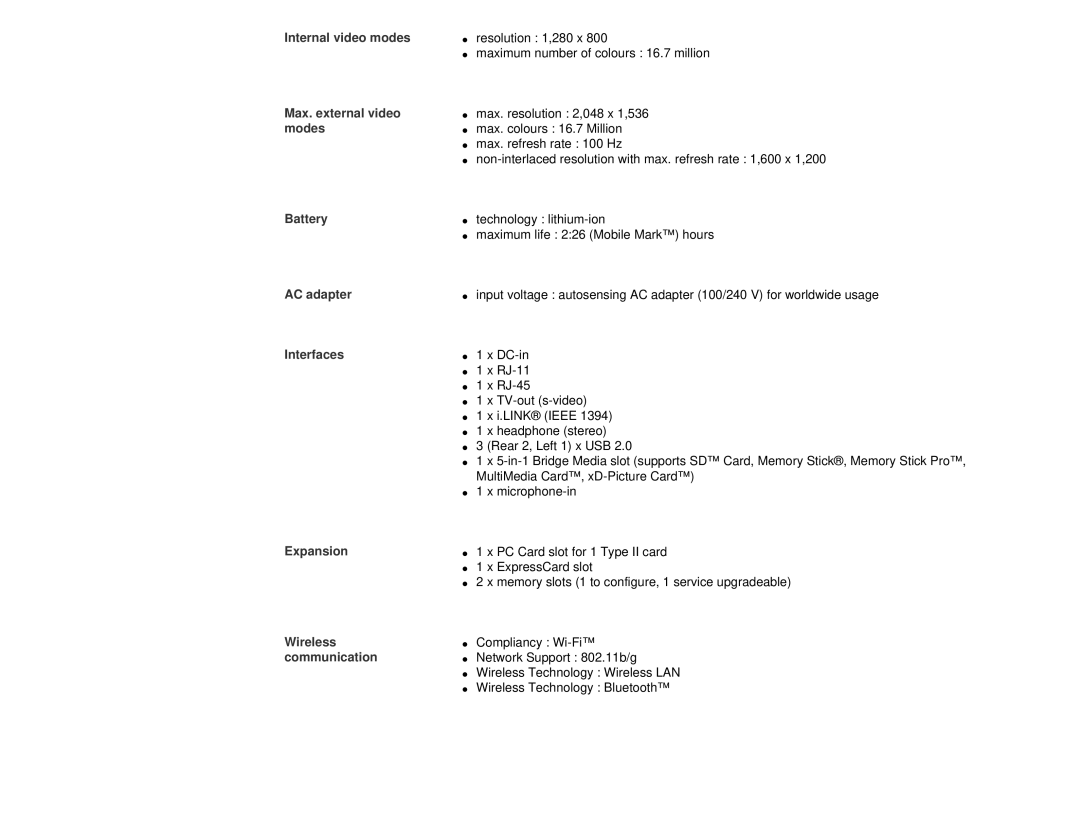 Toshiba M70-235 manual 