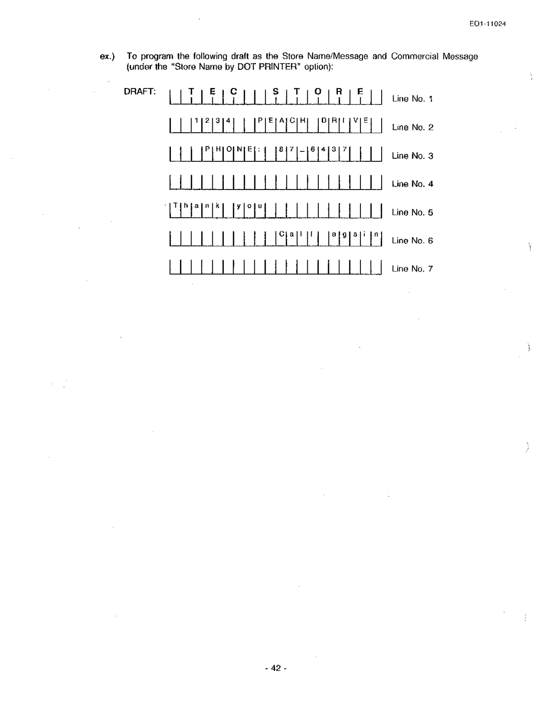 Toshiba MA-1600-100, EO-11024 owner manual 