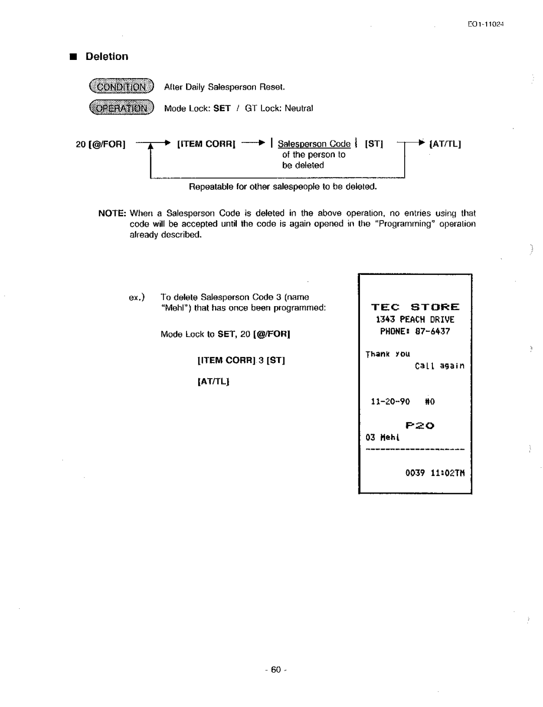 Toshiba MA-1600-100, EO-11024 owner manual 