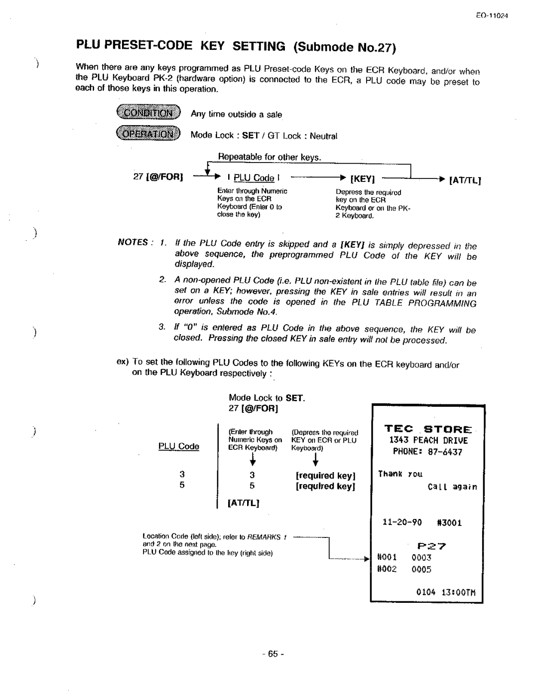 Toshiba MA-1600-100, EO-11024 owner manual 