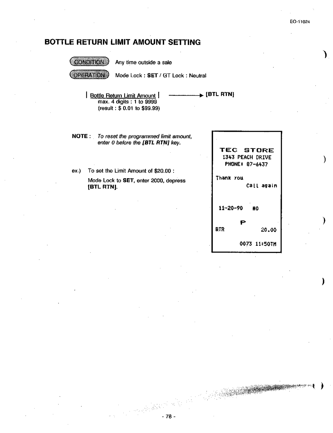 Toshiba MA-1600-100, EO-11024 owner manual 