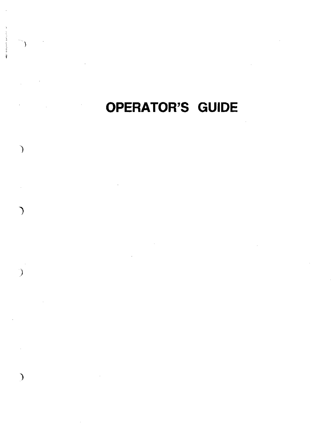 Toshiba MA-1600-100, EO-11024 owner manual 