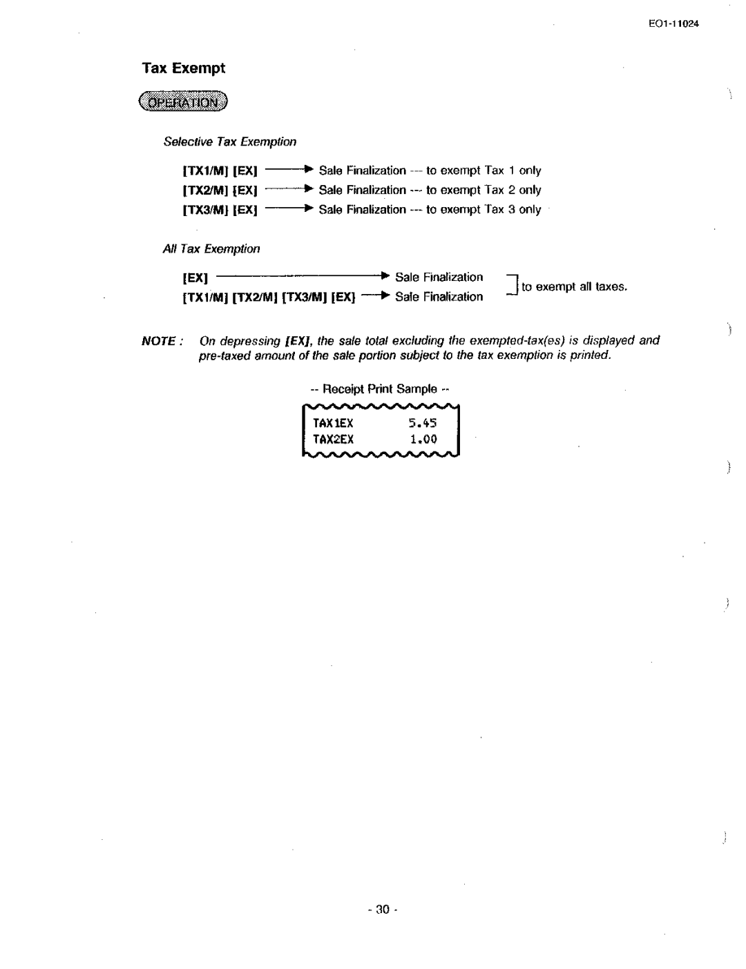 Toshiba MA-1600-100, EO-11024 owner manual 