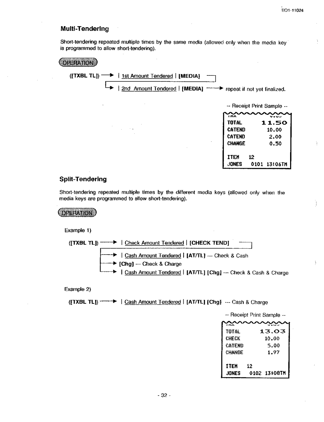 Toshiba EO-11024, MA-1600-100 owner manual 