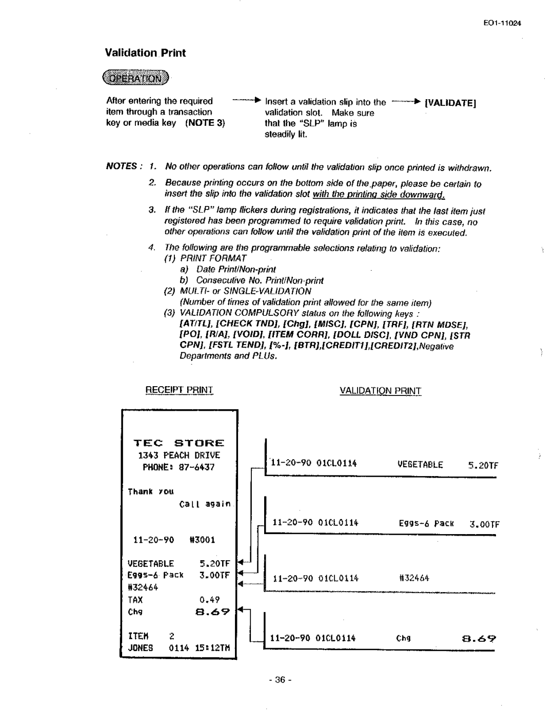 Toshiba MA-1600-100, EO-11024 owner manual 