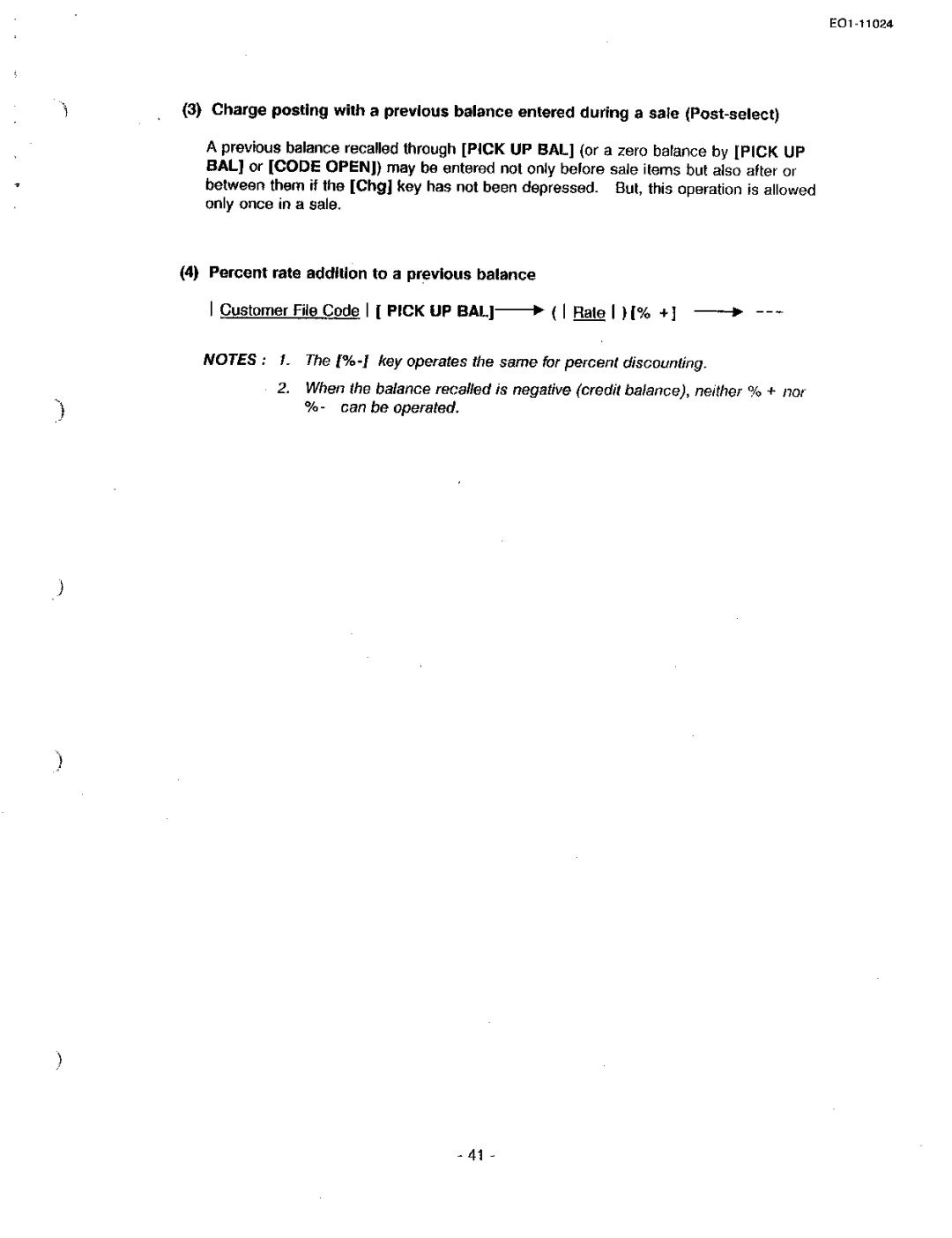 Toshiba EO-11024, MA-1600-100 owner manual 