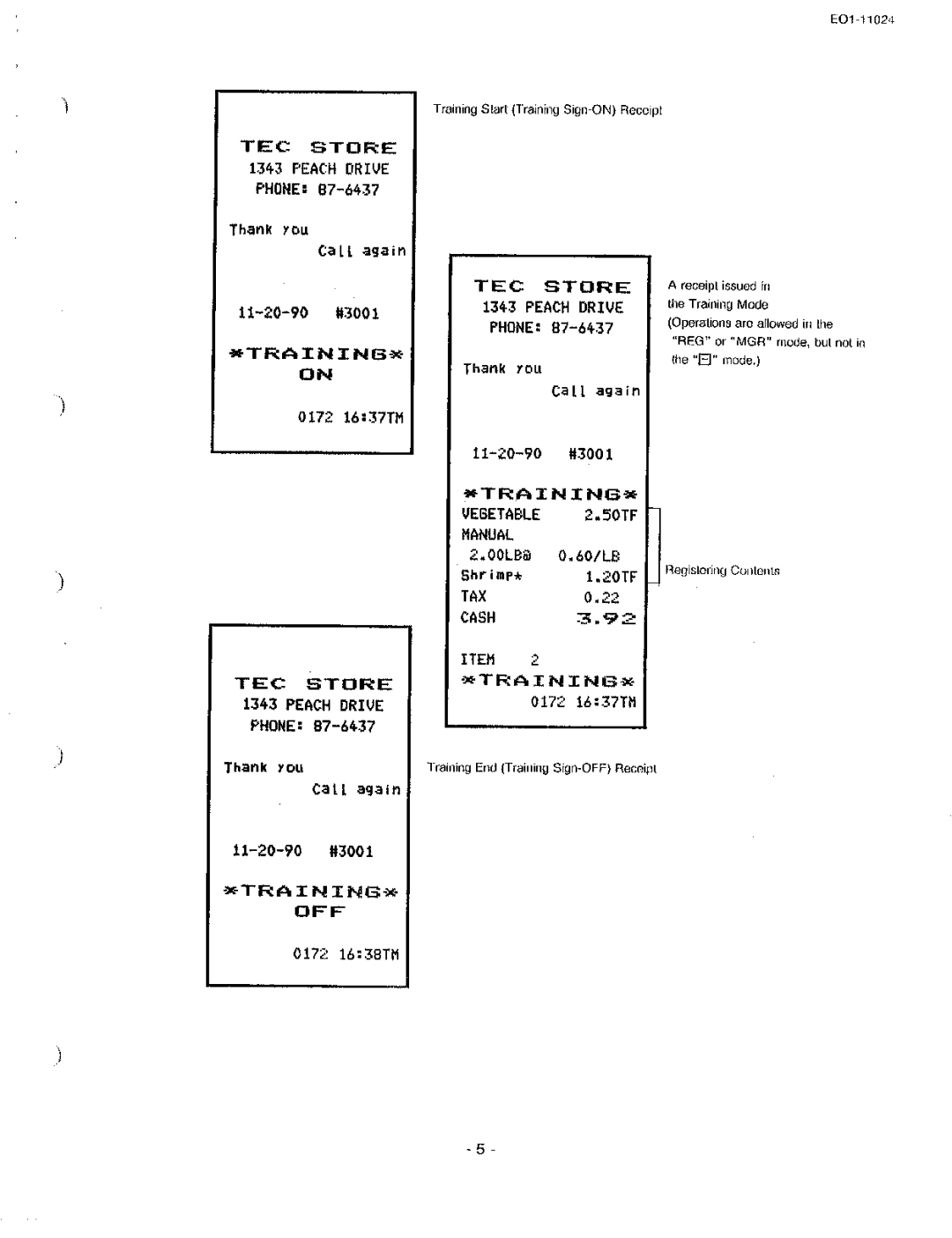 Toshiba MA-1600-100, EO-11024 owner manual 