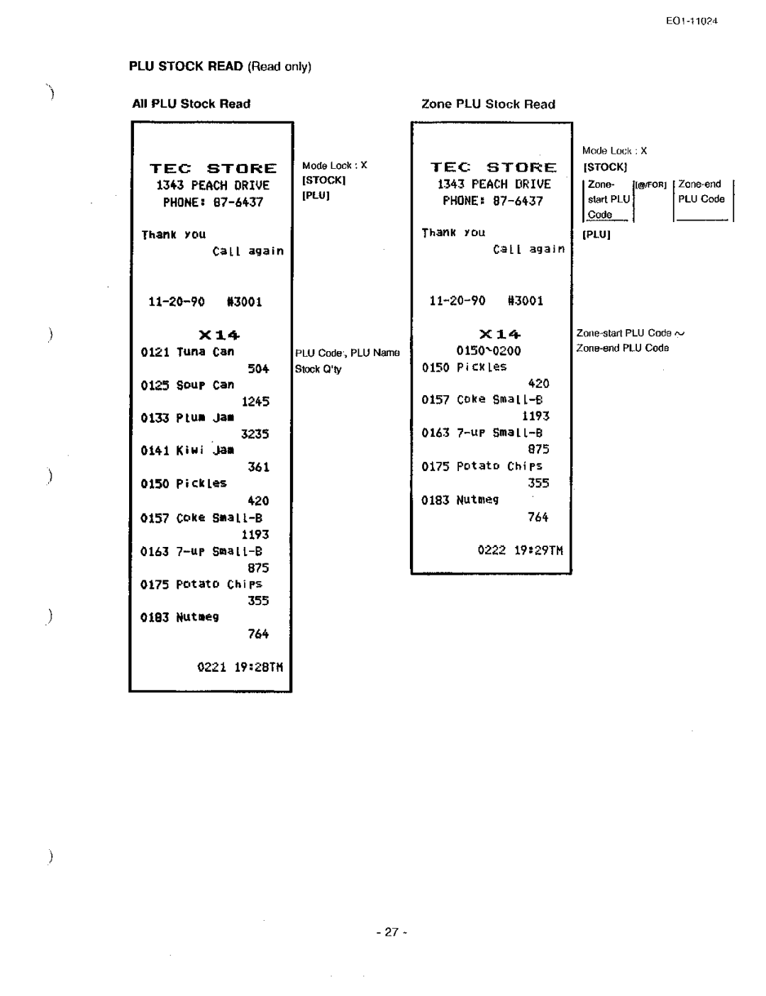 Toshiba MA-1600-100, EO-11024 owner manual 