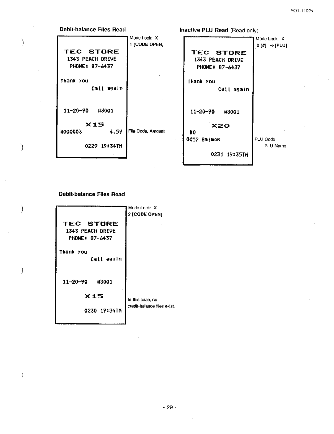 Toshiba MA-1600-100, EO-11024 owner manual 