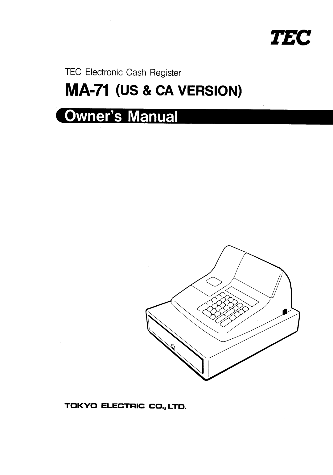 Toshiba MA-71 manual 