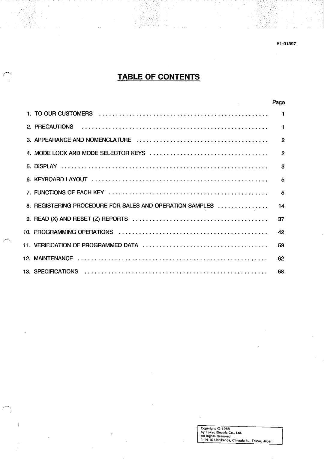 Toshiba MA-79 manual 