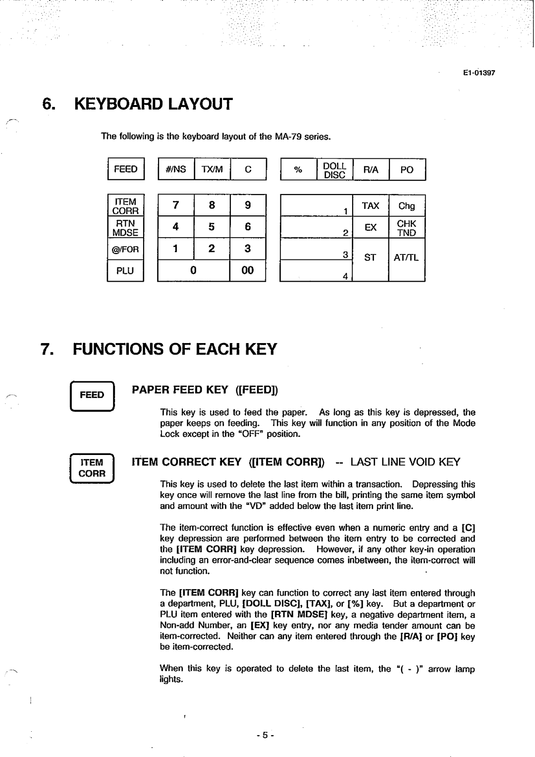 Toshiba MA-79 manual 
