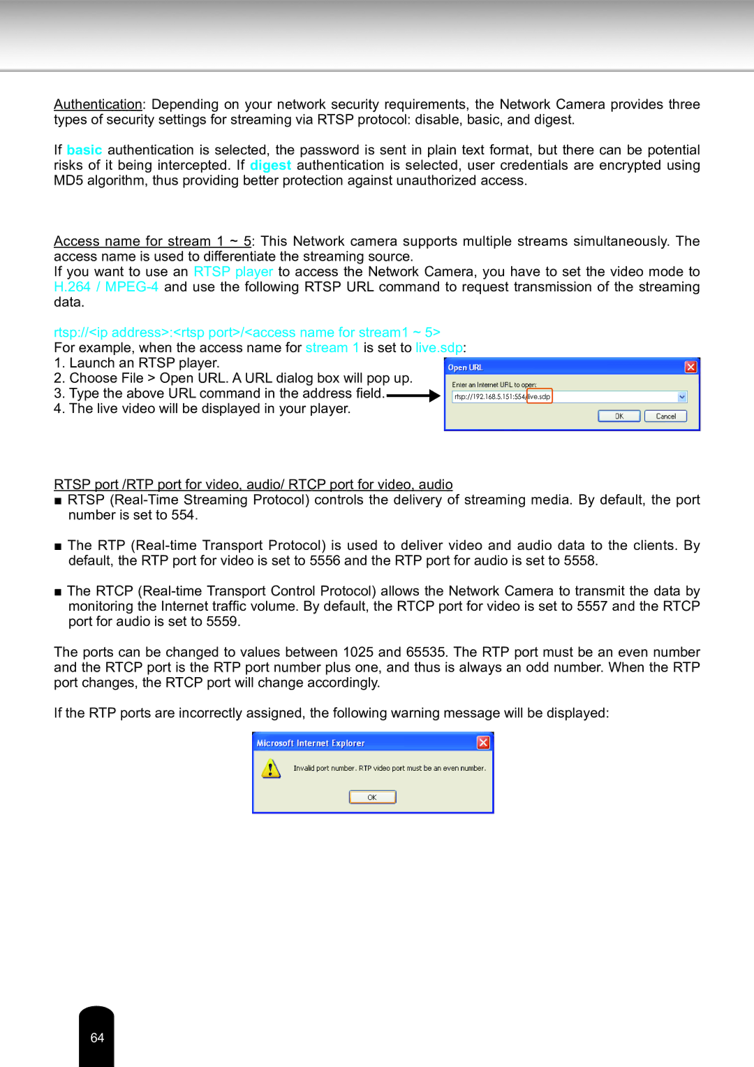 Toshiba Network Camera, IK-WD14A user manual 