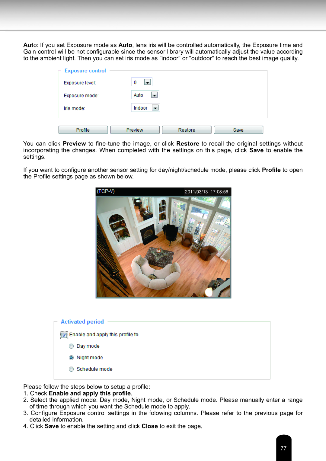 Toshiba IK-WD14A, Network Camera user manual 2011/03/13 