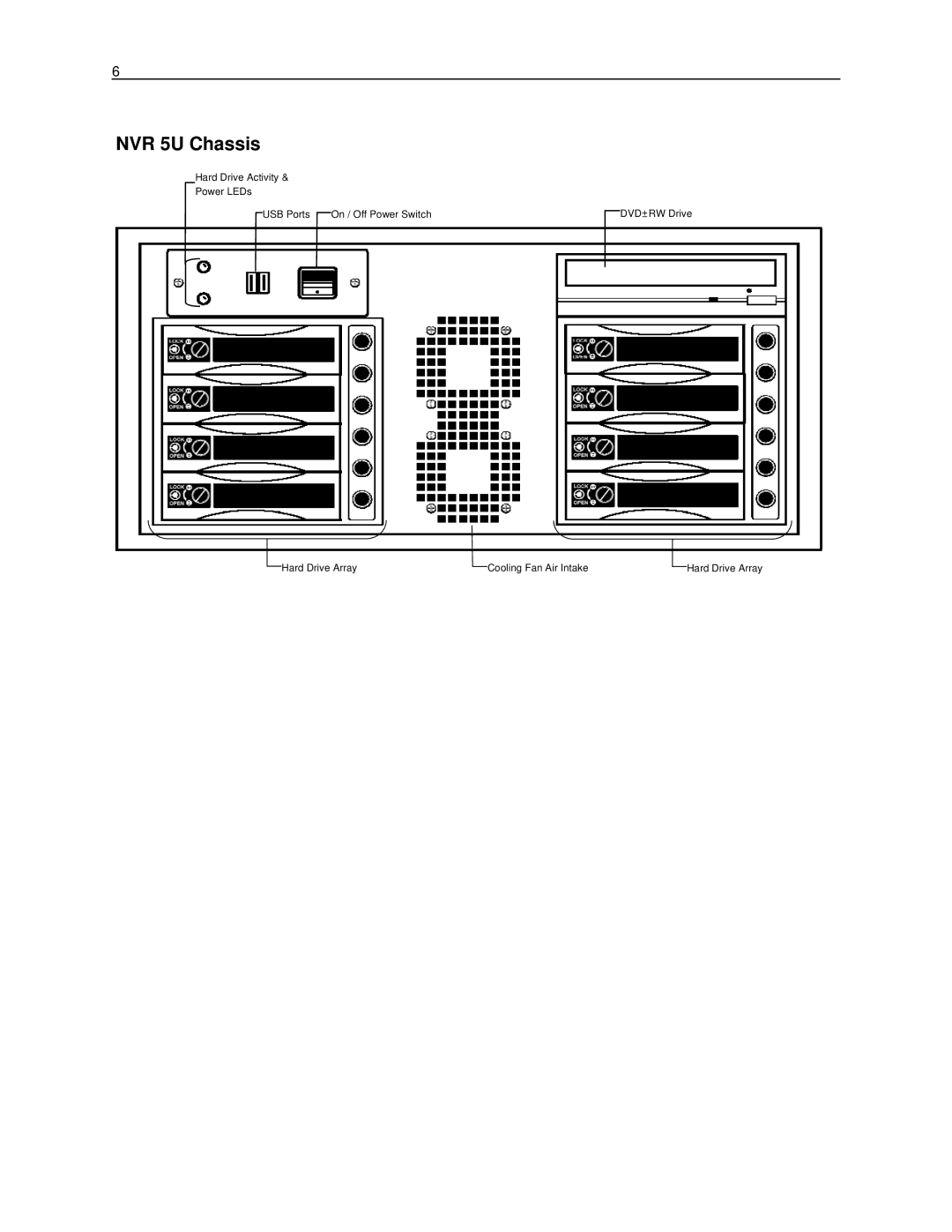 Toshiba NVR8-X, NVR16-X manual NVR 5U Chassis 