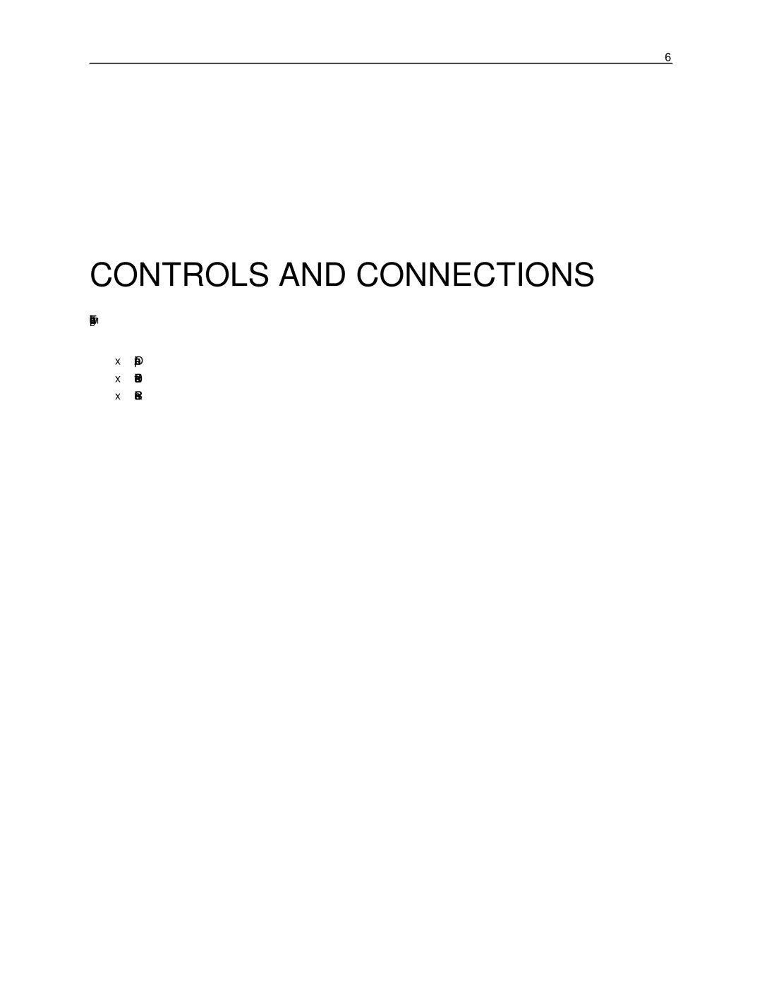 Toshiba NVS manual Controls and Connections 