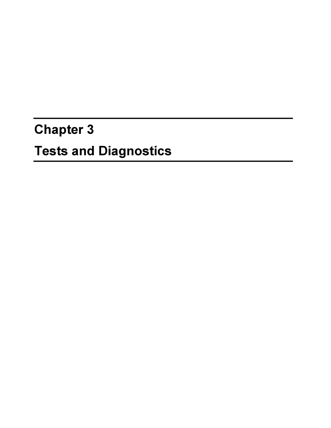 Toshiba P25 manual Chapter Tests and Diagnostics 