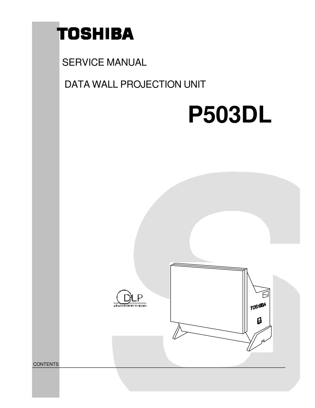 Toshiba P503DL service manual 