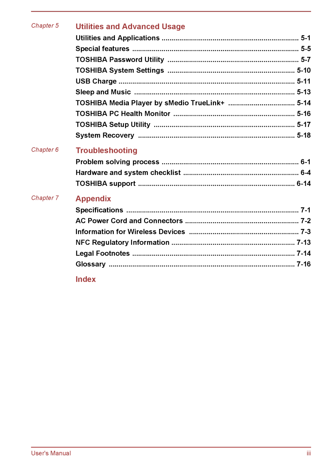 Toshiba P50W-B/P55W-B user manual Troubleshooting 