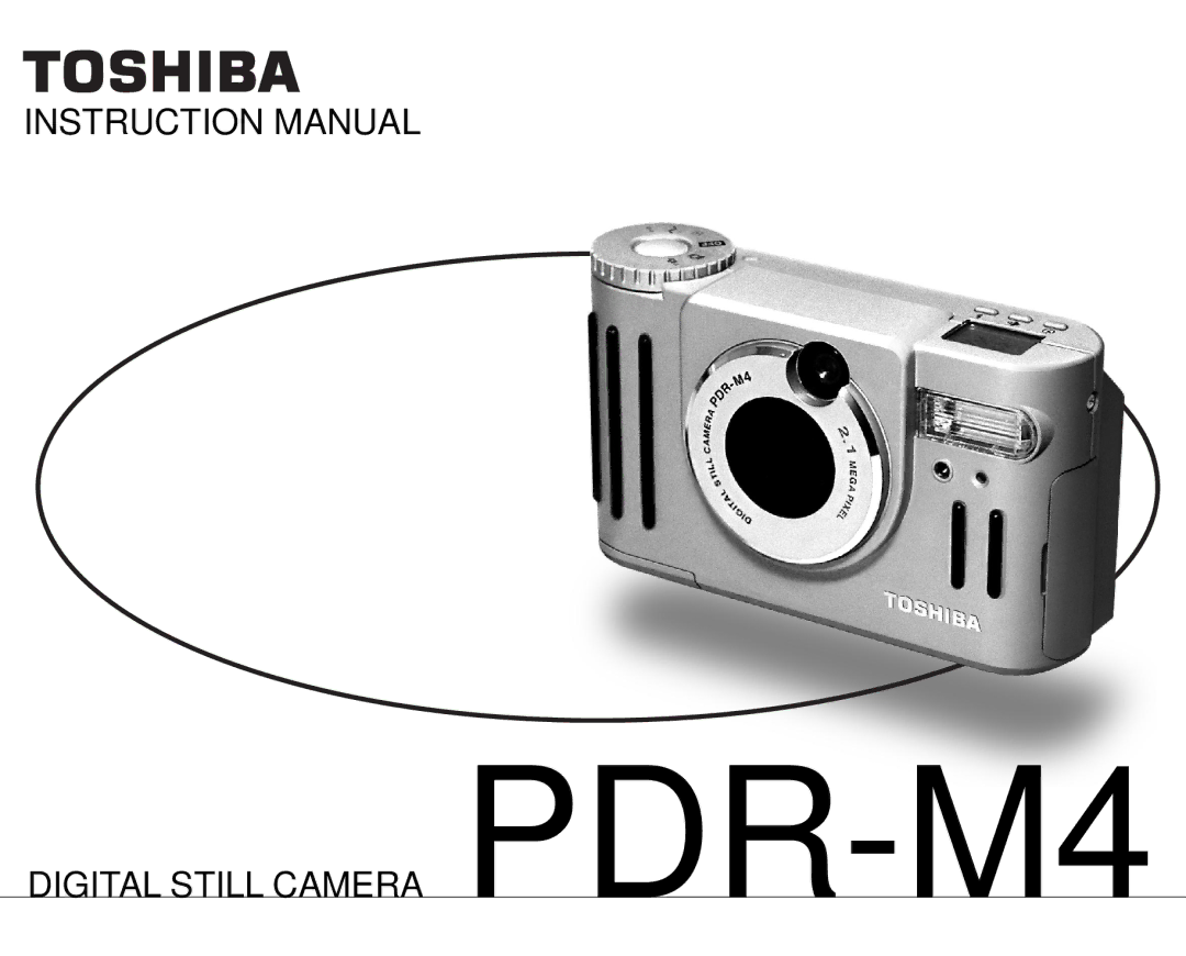 Toshiba instruction manual Digital Still Camera PDR-M4 