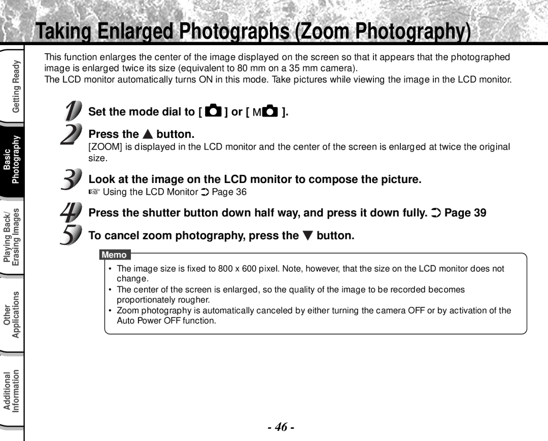 Toshiba PDR-M4 instruction manual Set the mode dial to or Press the button, Using the LCD Monitor 