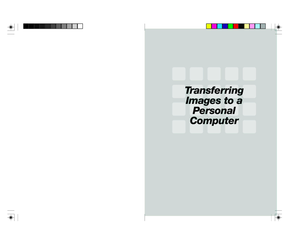 Toshiba pmn user manual Transferring Images to a Personal Computer 