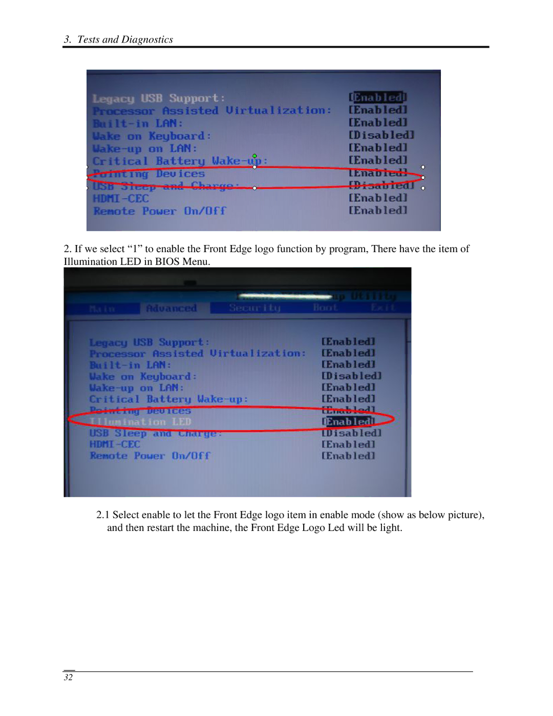 Toshiba PROL450D manual Tests and Diagnostics 