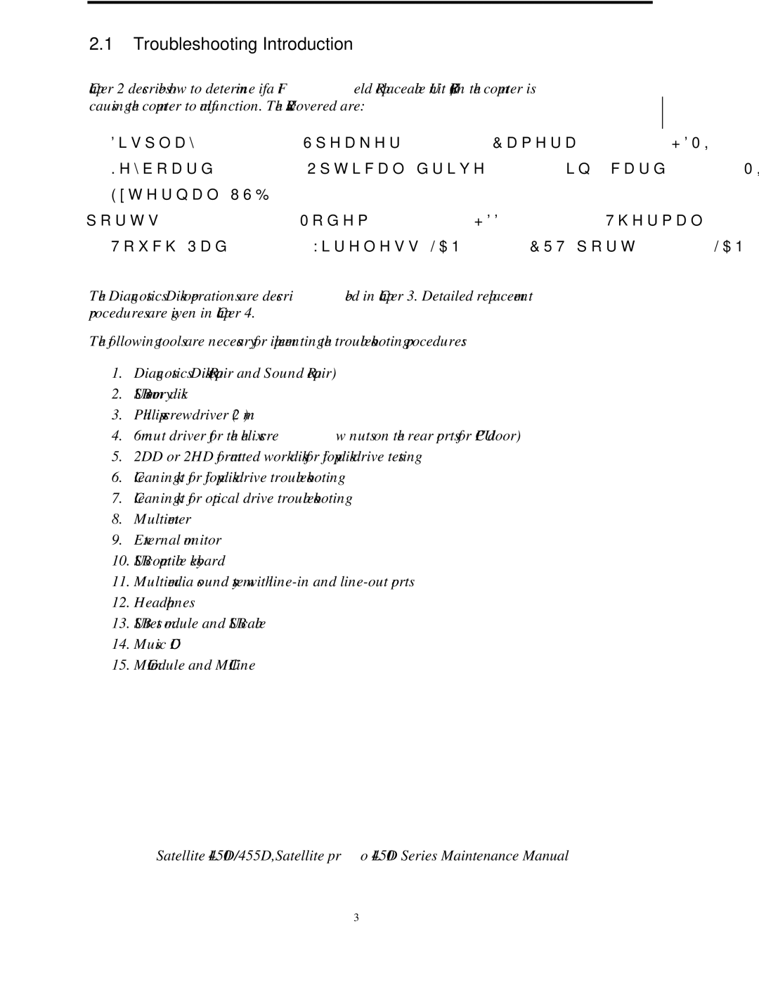 Toshiba PROL450D manual Troubleshooting Introduction, Lan 