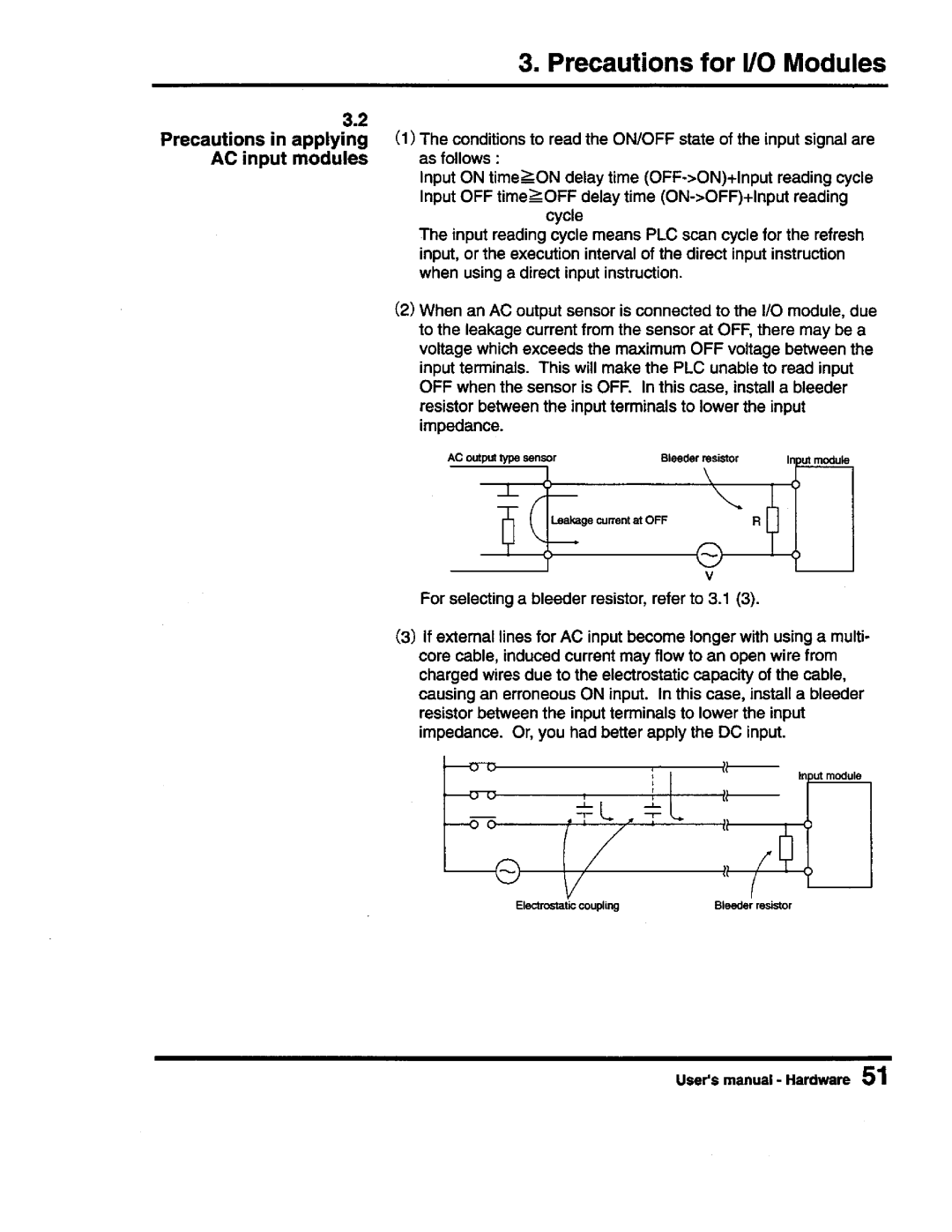 Toshiba PROSEC T3 user manual 