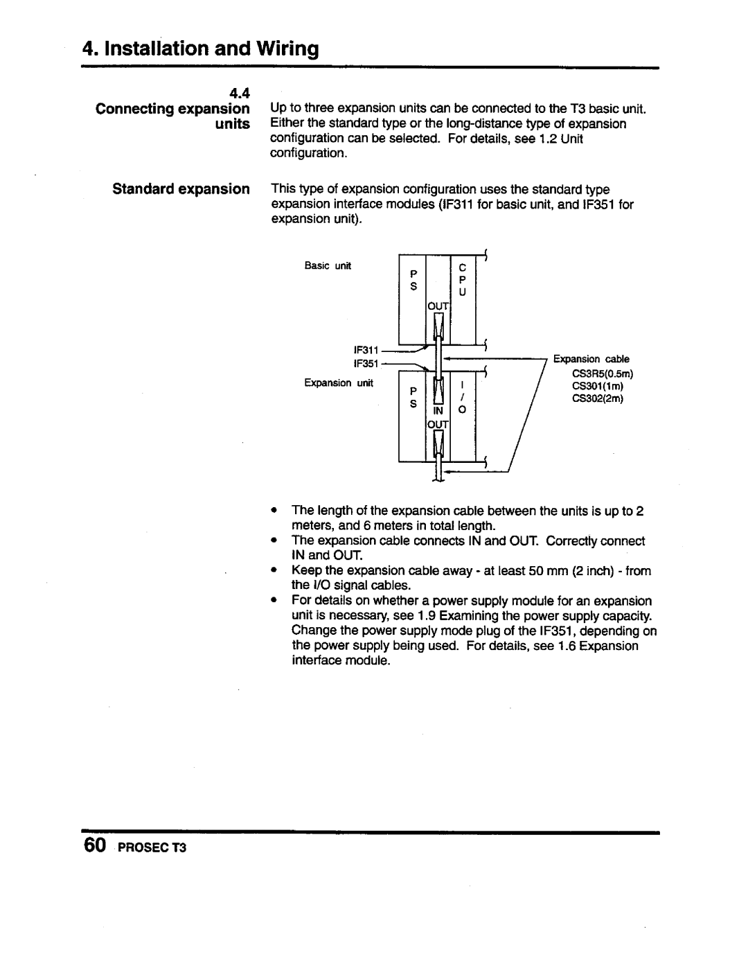 Toshiba PROSEC T3 user manual 