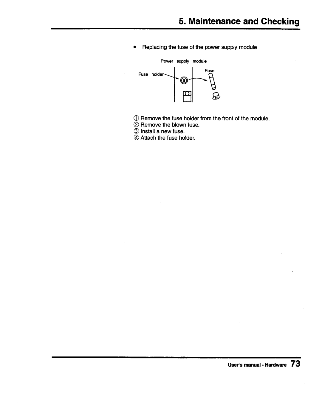 Toshiba PROSEC T3 user manual 