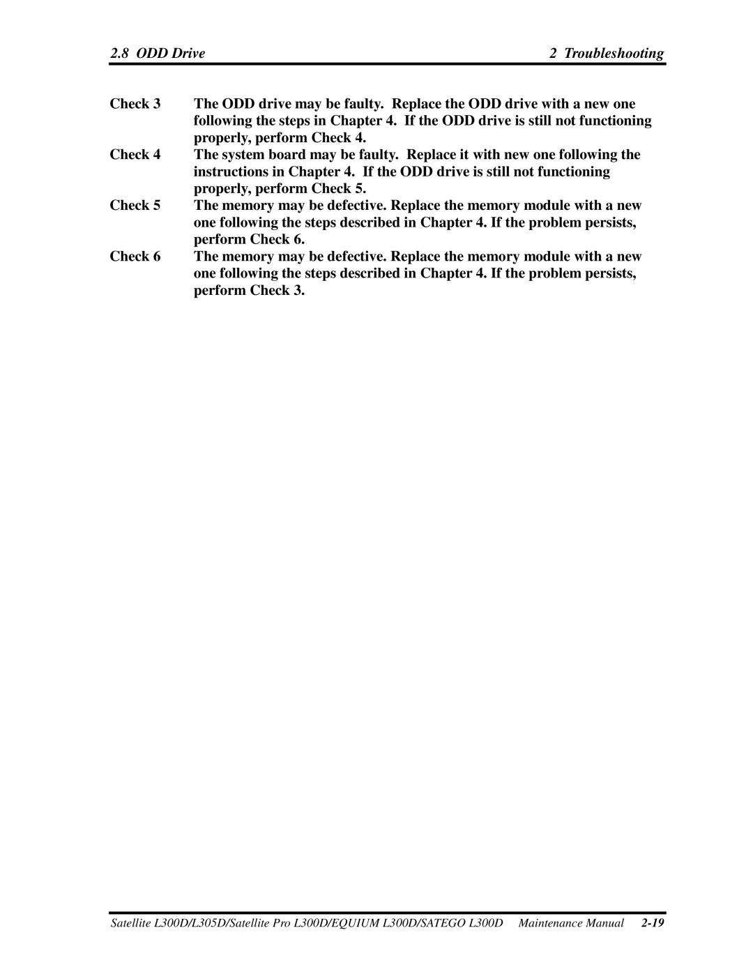 Toshiba PSLCAX/PSLCBX, SATEGO L300D, EQUIUM L300D manual 8ODDDrive 