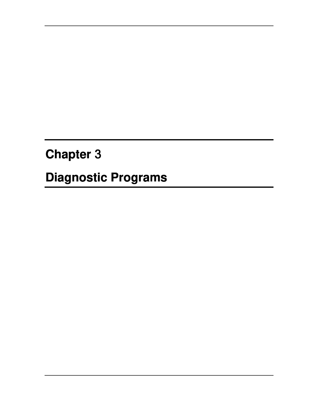 Toshiba PSLD3X, PSLD1X, PSLD2X manual Chapter Diagnostic Programs 