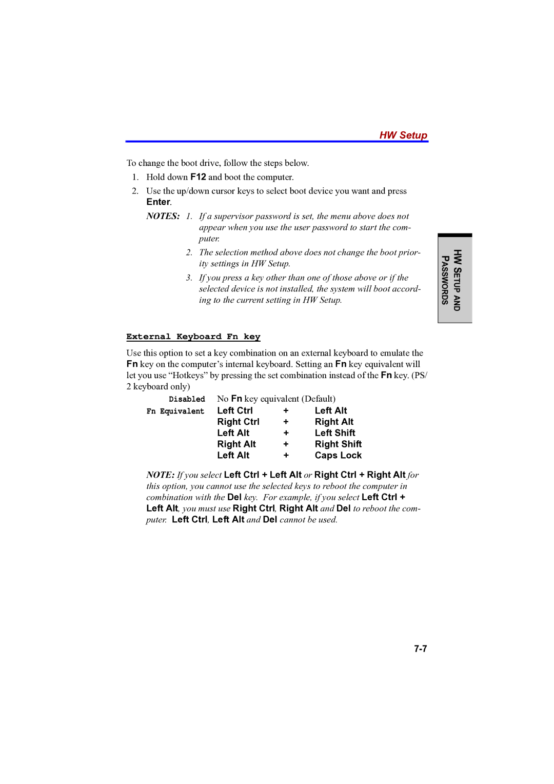 Toshiba PTA42 user manual Enter, Left Alt 